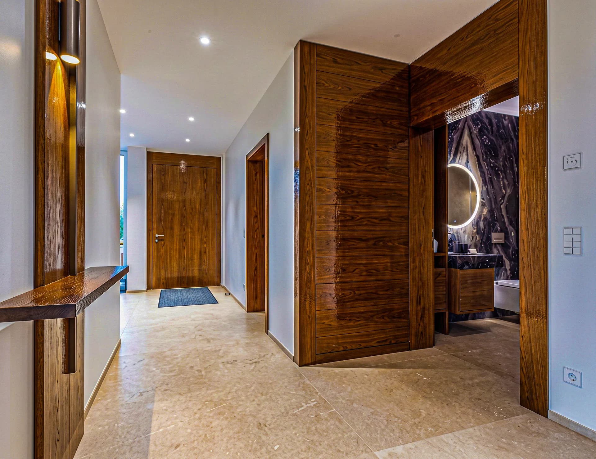Finished wood surfaces