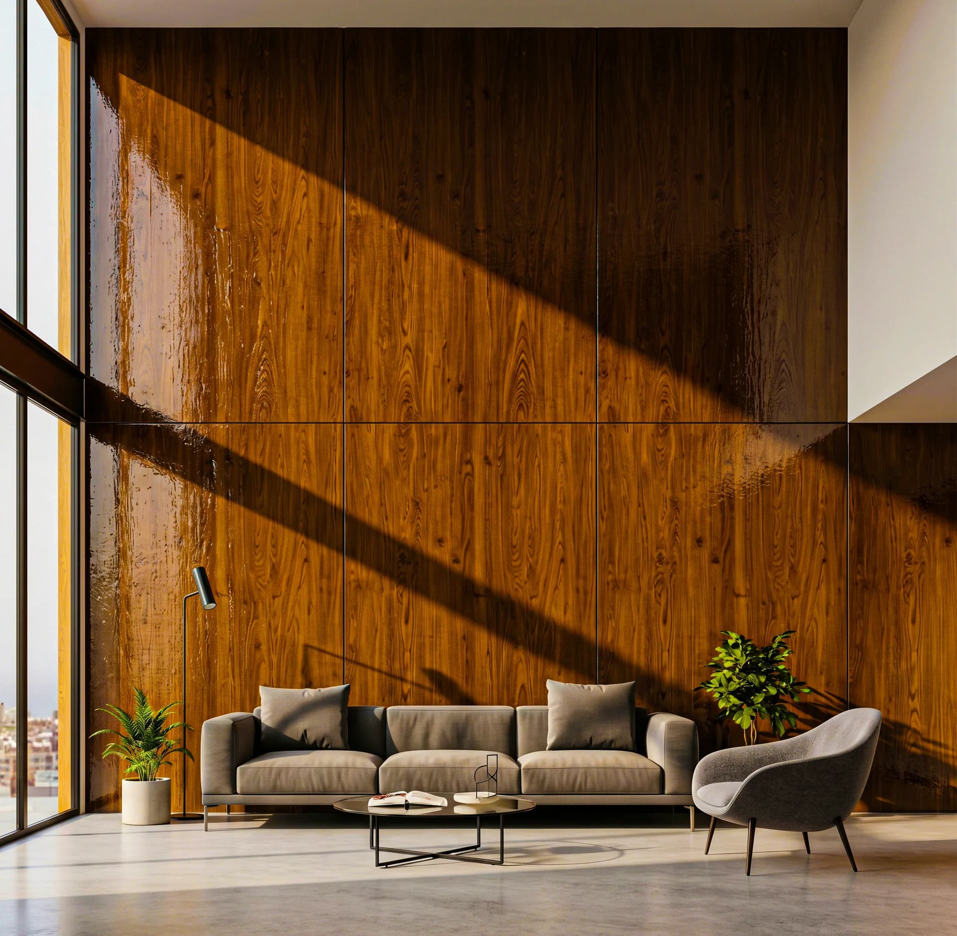 Surfaces en bois finies
