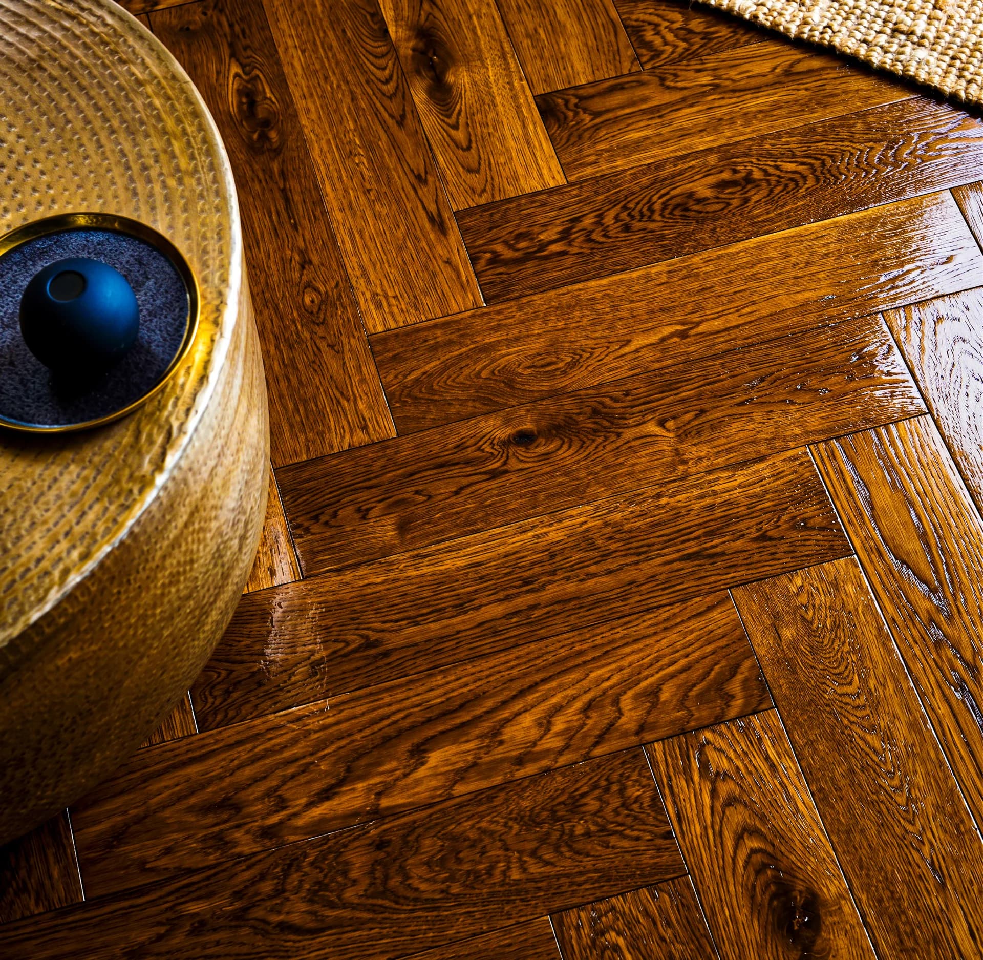 Finished wood surfaces